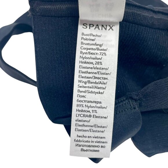 NWT SPANXsmooth Bra-llelujah! Lightly Lined Bralette Very Black Pull On Size S - Picture 10 of 16